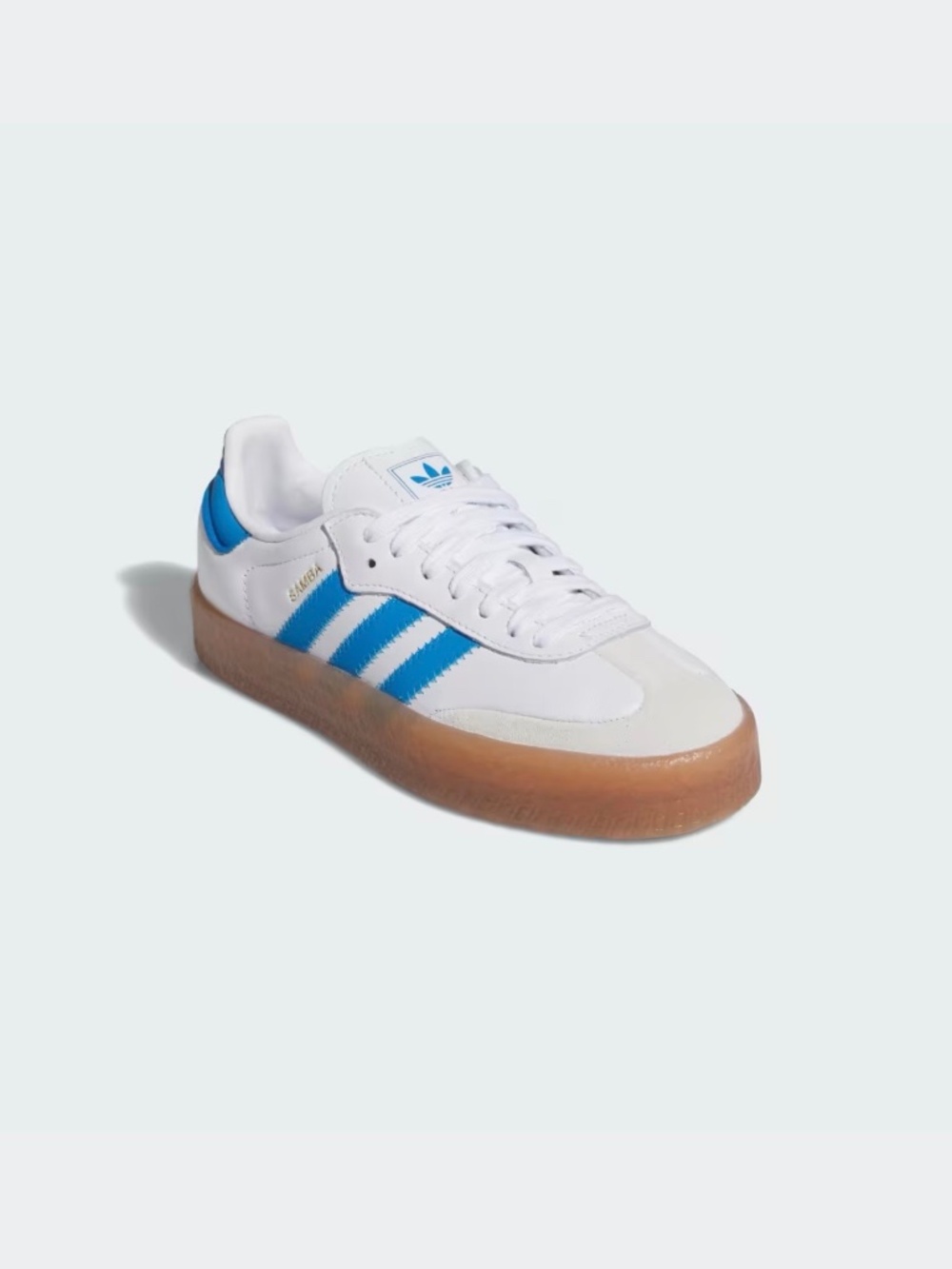 Adidas Sambae - White Bright Blue